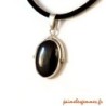 Pendentif onyx ovale