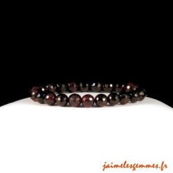 Bracelet en perles de grenat