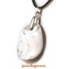 Pendentif pierre de howlite