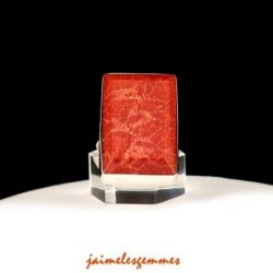 Bague gorgone corail