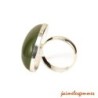 Bague aventurine ovale