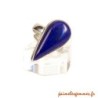 Bague ajustable en lapis