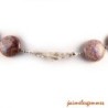 Collier en disques de charoite