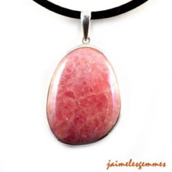 Pendentif rhodochrosite