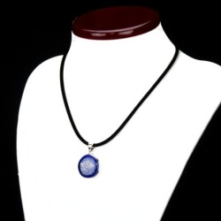 Pendentif rond en lapis lazuli