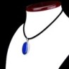 Pendentif en lapis lazuli ovale