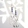 Boucles d'oreilles longues en lapis lazuli