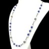 Collier lapis lazuli jaspe et hématite