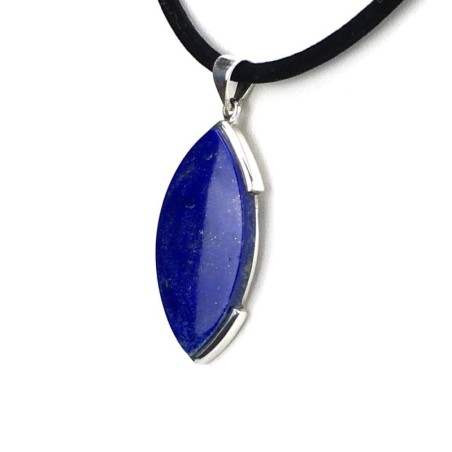 Pendentif fuseau en lapis lazuli