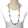 Collier long en oeil de tigre